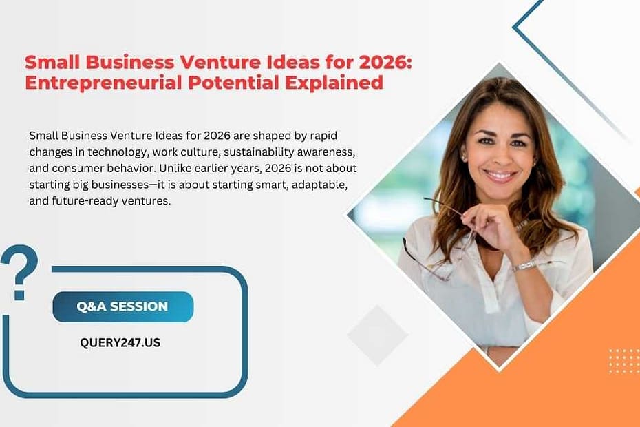 Small Business Venture Ideas for 2026